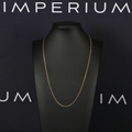 Solid Gold Italian Curb Link Chain - 2mm