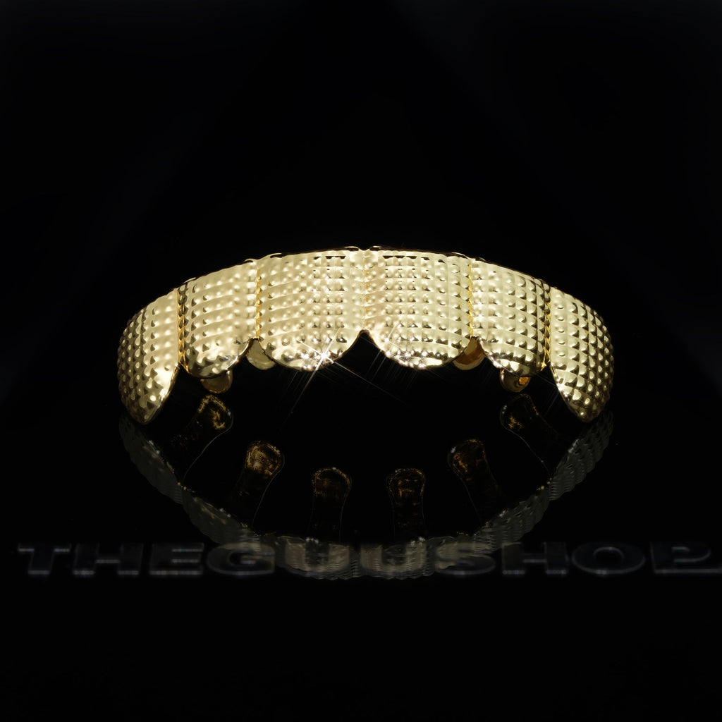 Grillz Bar Iced Edition In  18K Yellow Gold-Plated