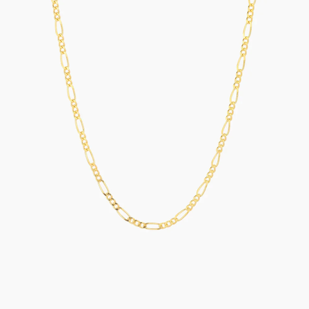Figaro Chain Necklace - 3mm