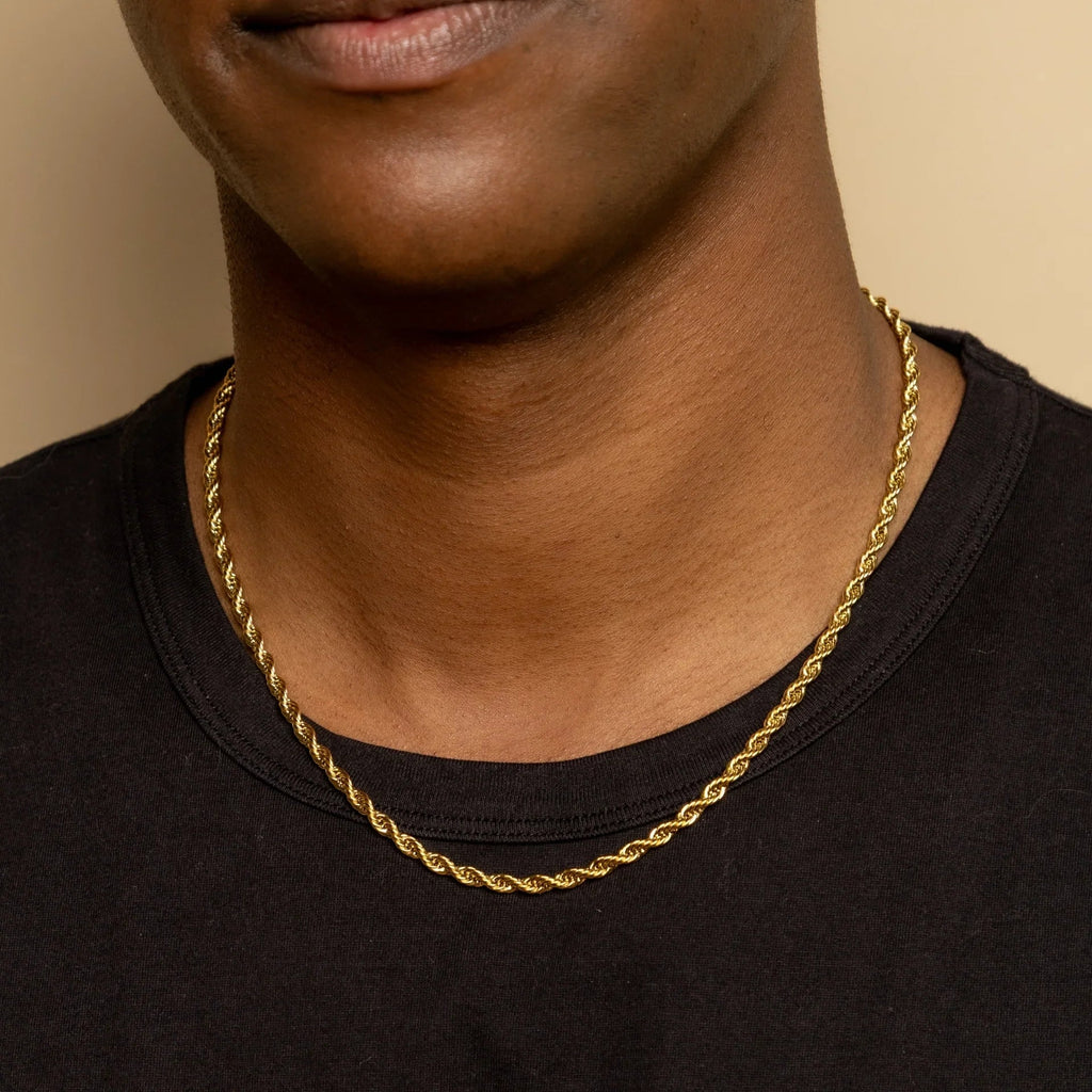 Mens Rope Chain - 4mm
