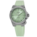 Longines Conquest Automatic 34mm Green Dial Rubber Strap Women's Watch L3.430.4.02.9