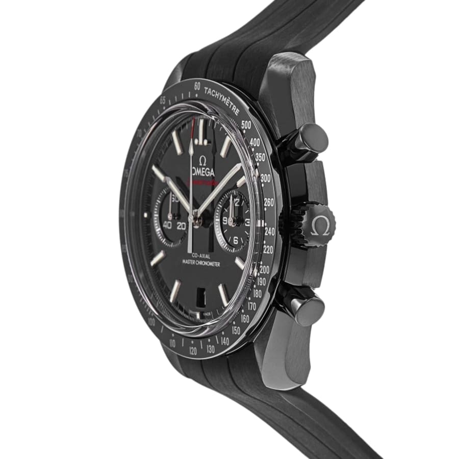 Omega Speedmaster Dark Side of the Moon Chronograph Black Dial Rubber Strap Men's Watch 310.92.44.51.01.004
