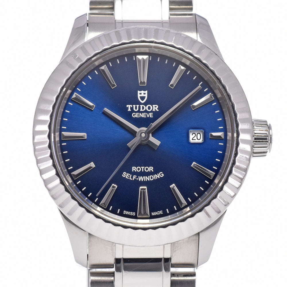 Tudor Style Date Automatic Stainless Steel Watch (Pre-Owned)