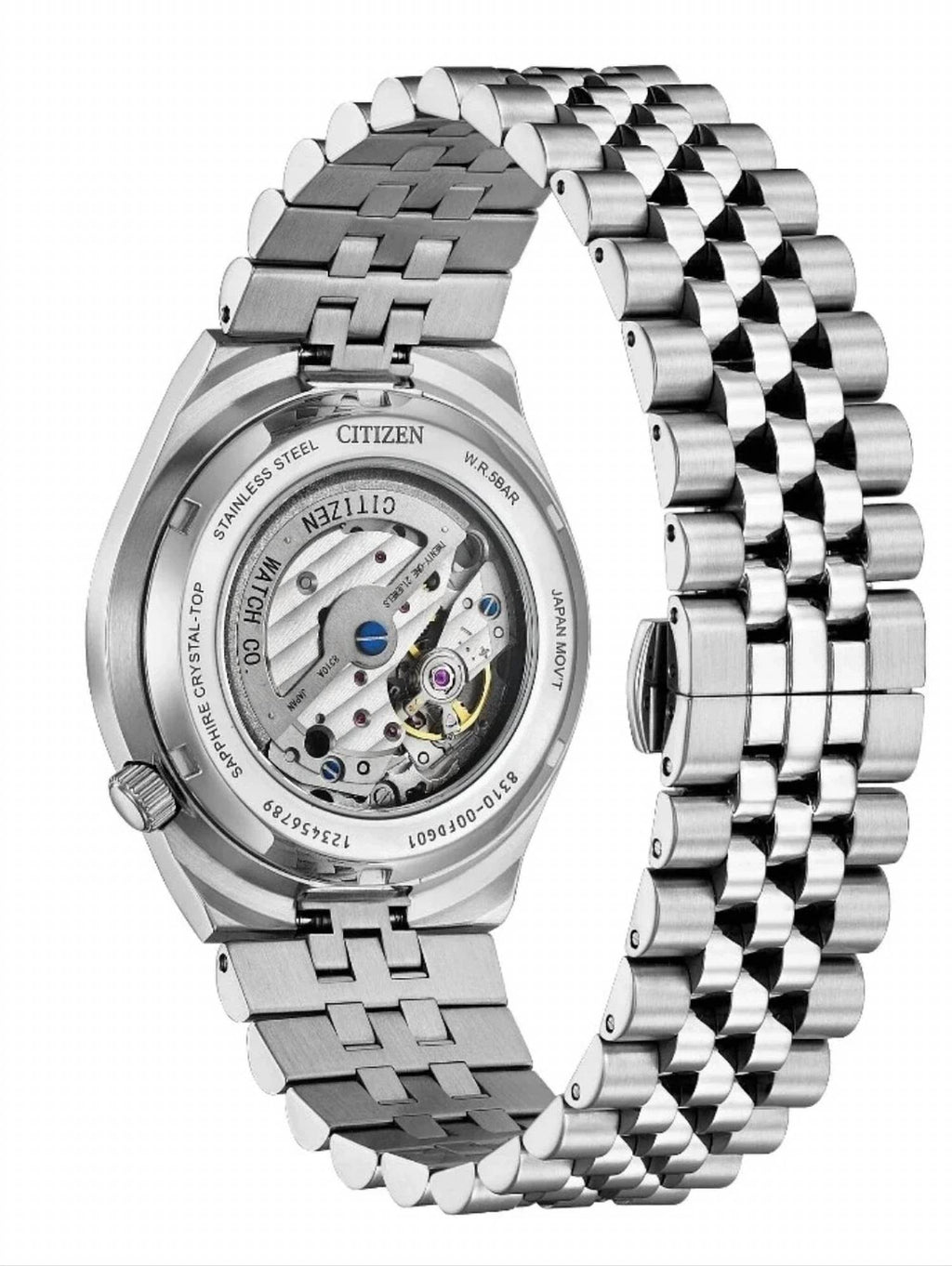 Unisex Tsuyosa 60 Automatic Series 40Mm Stainless Steel Watch In Silver