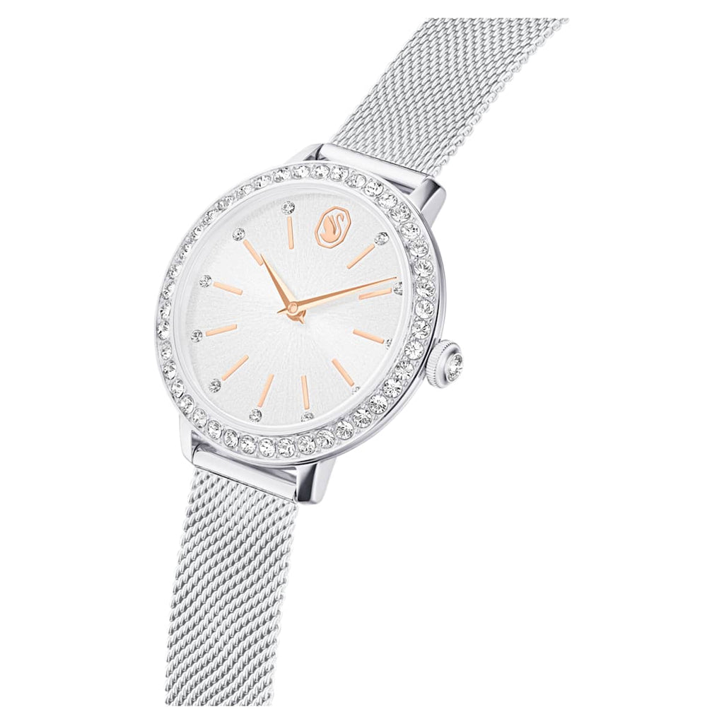 Certa watch, Metal bracelet, Silver tone, Stainless Steel