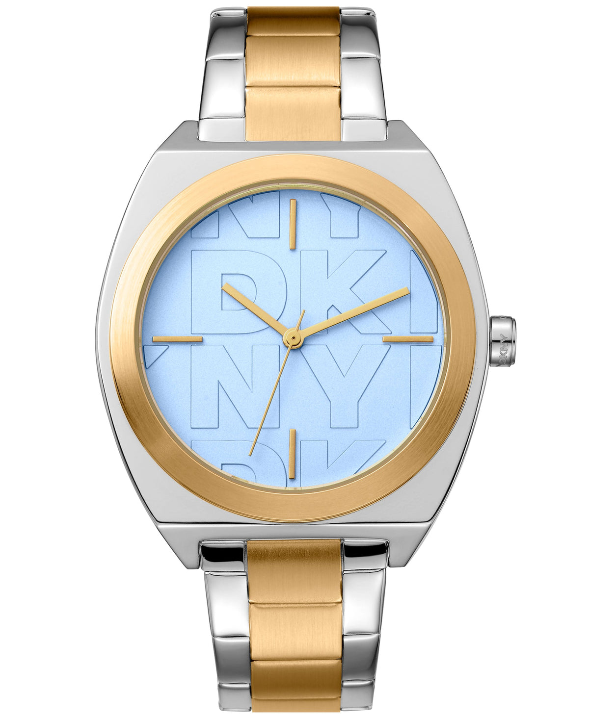 DKNY LOGO Broadway Maxi Light Blue Womens Watch