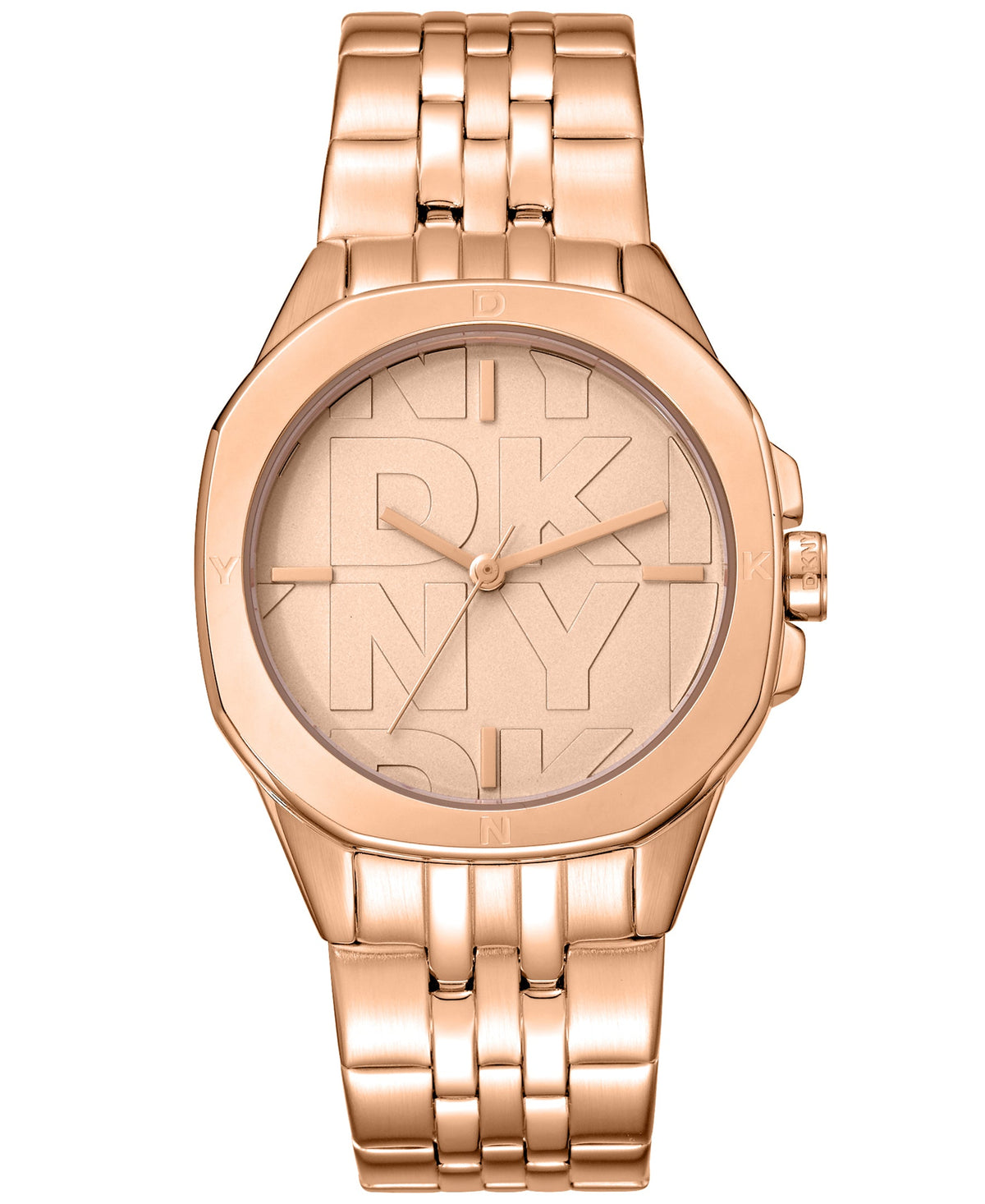 DKNY EVERYDAY Astoria Logo Champagne Womens Watch