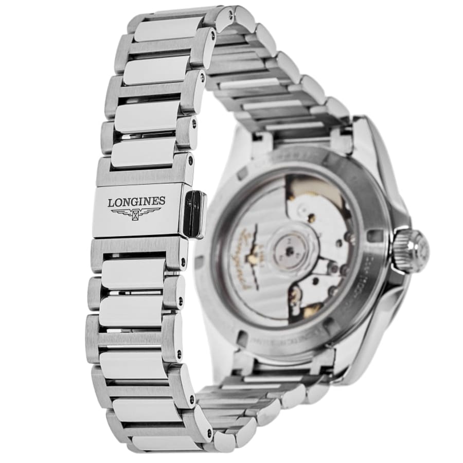Longines Conquest Automatic Green Diamond Dial Stainless Steel Men's Watch L3.830.4.07.6