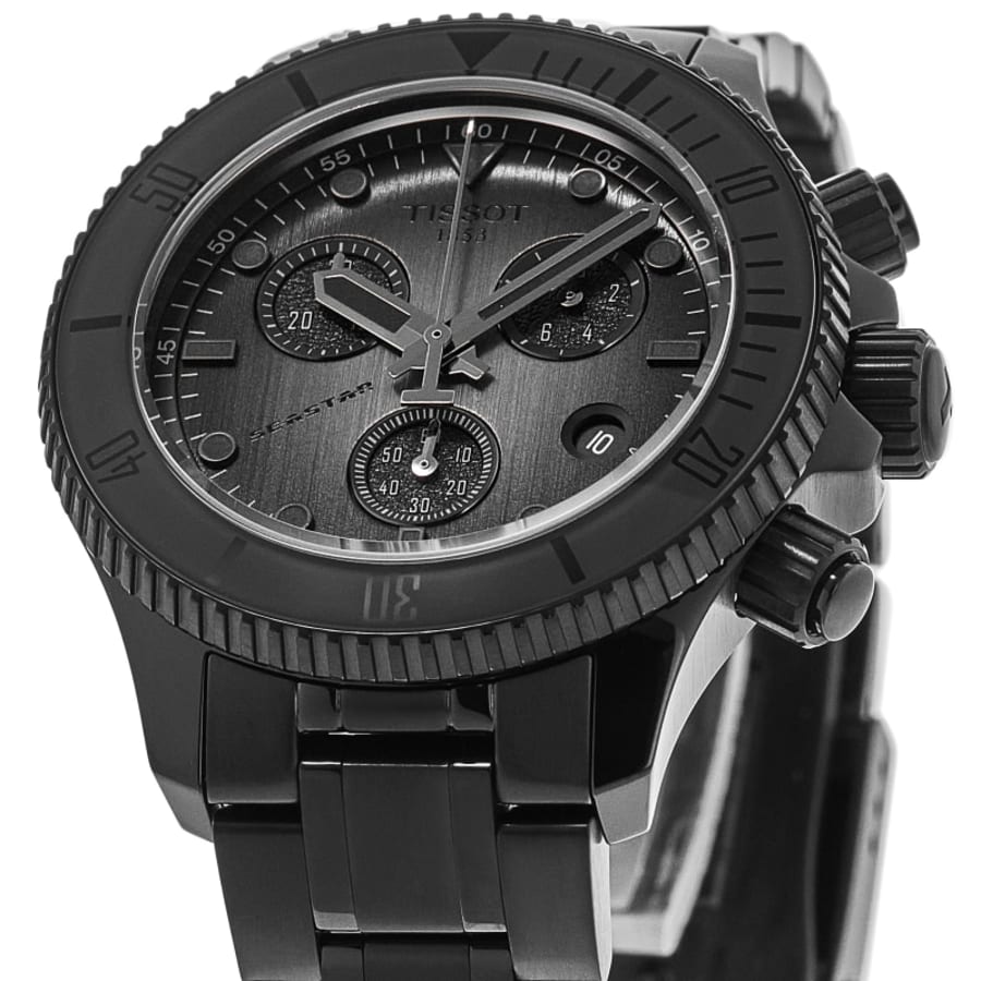 Tissot Seastar 1000 Quartz Chronograph Grey Dial Stainless Steel Men's Watch T120.217.33.061.00