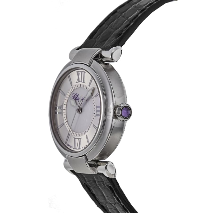 Chopard Imperiale Automatic 29mm Silver Dial Leather Strap Women's Watch 388563-3005