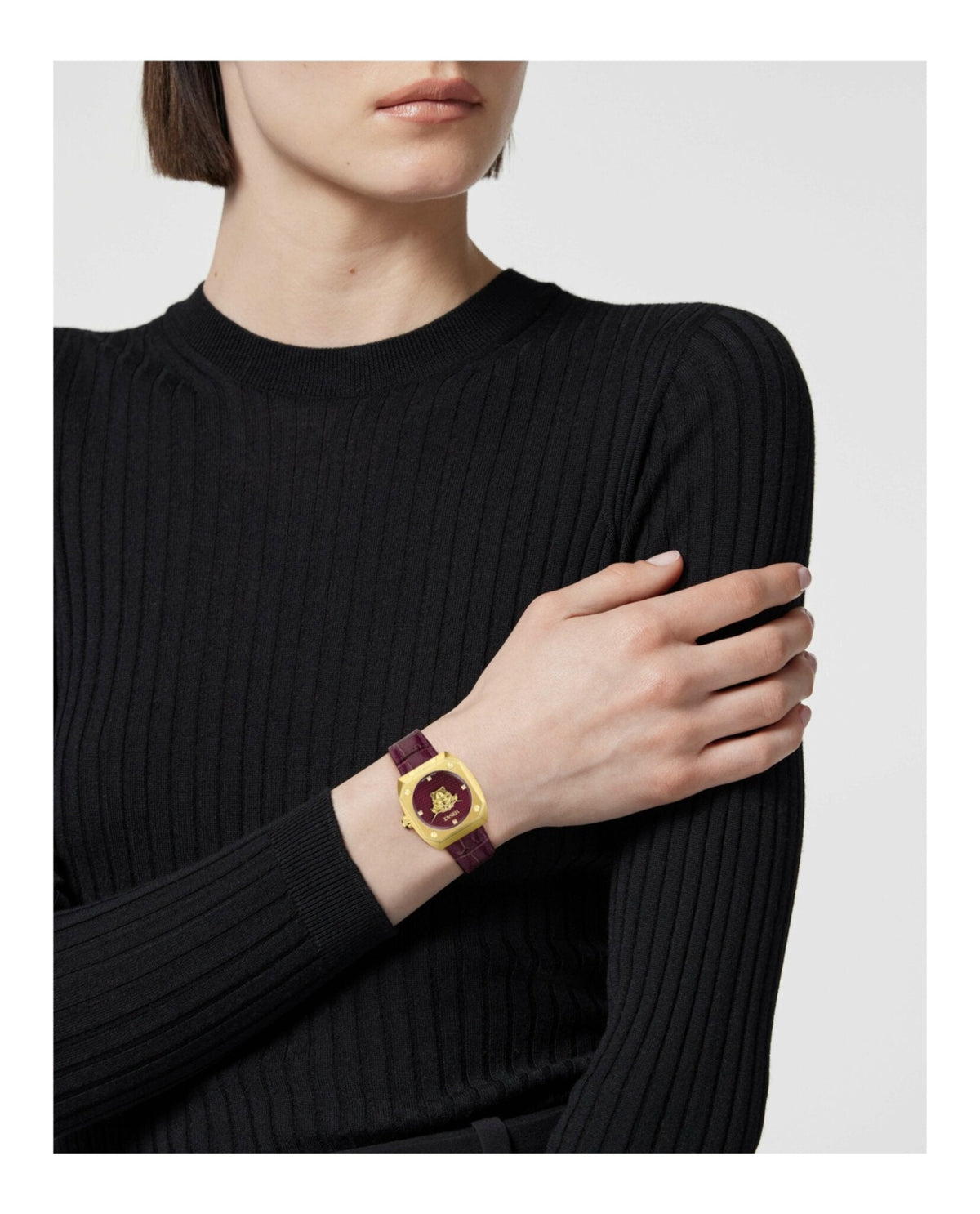 Medusa Antares Leather Watch