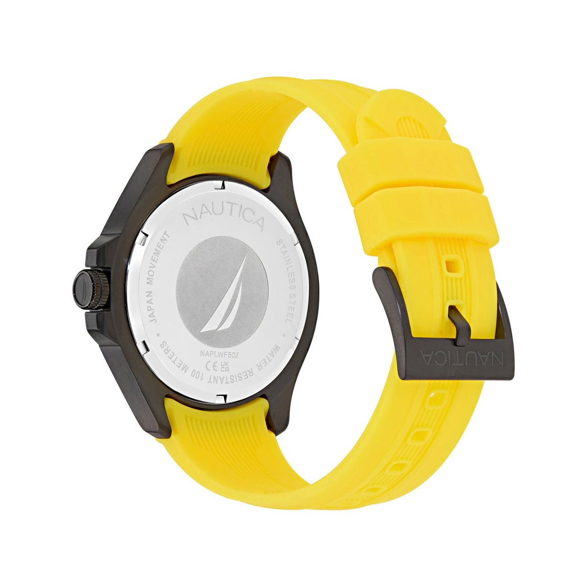 Nautica Mens Nct Leeway Multi-Function Silicone Watch