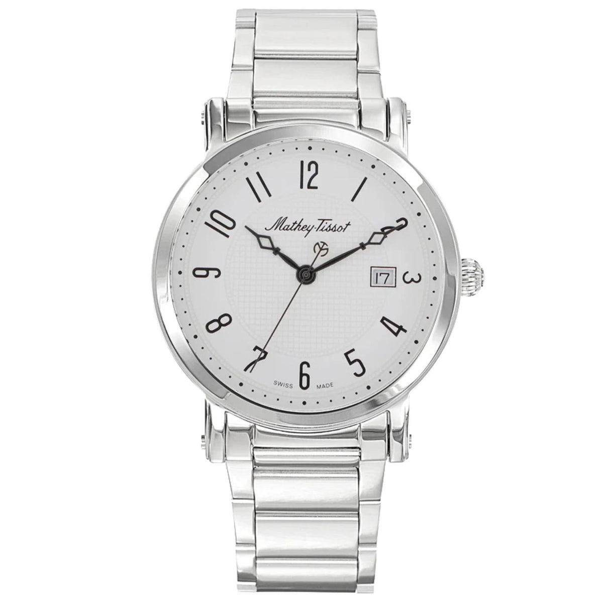 Mathey-Tissot Men's City metal Grey Dial Watch