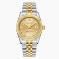 DORADO Two Tone Timeless Watch - Gold w/ SIX9 Markers