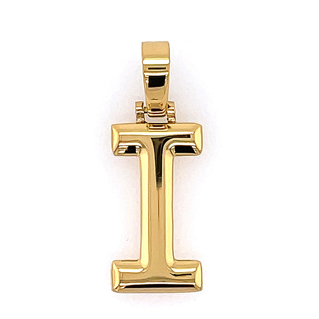 Varsity Initial Pendant (Gold)