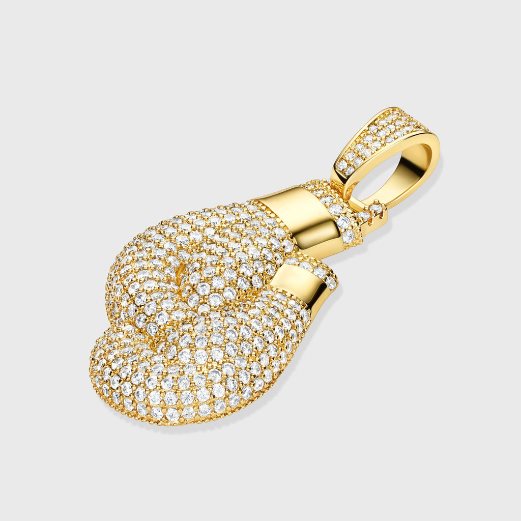 Boxing Gloves Pendant (Gold)