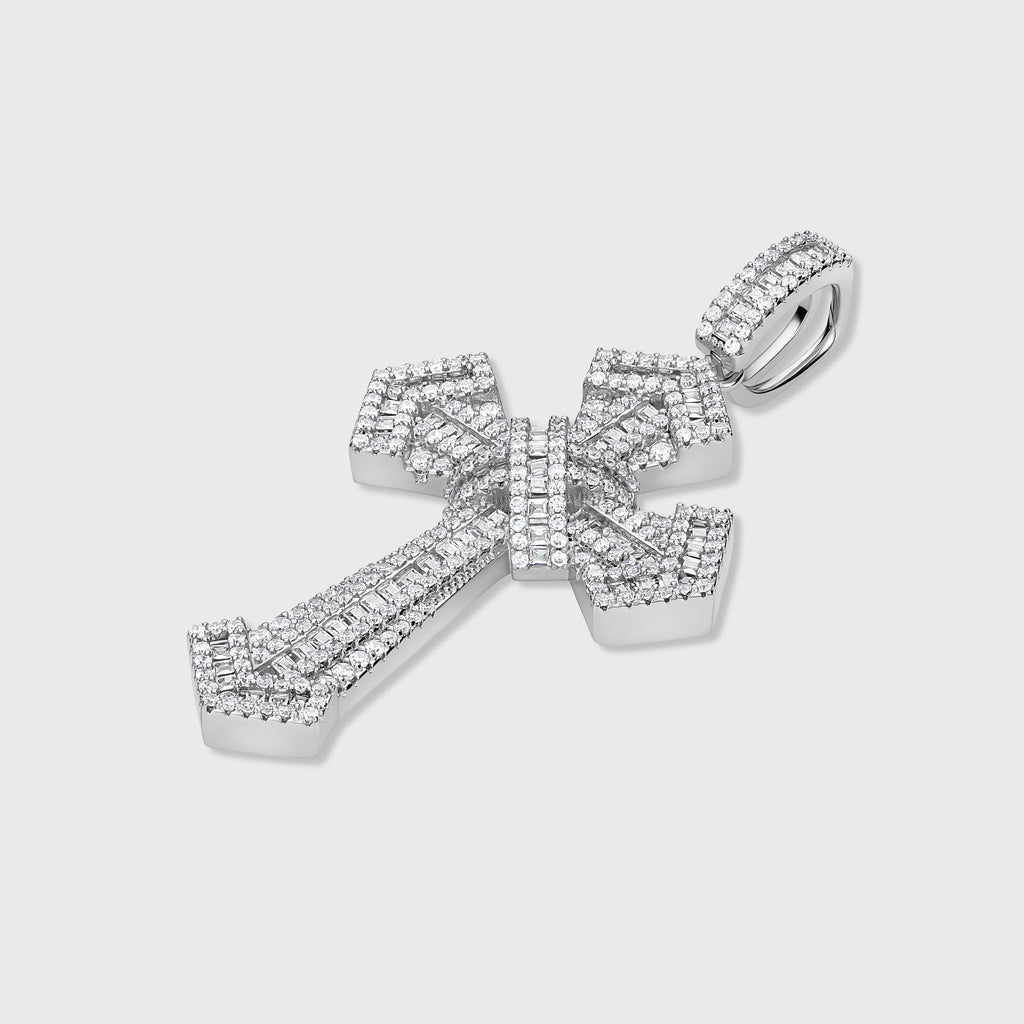Arrow Cross Pendant (Silver)
