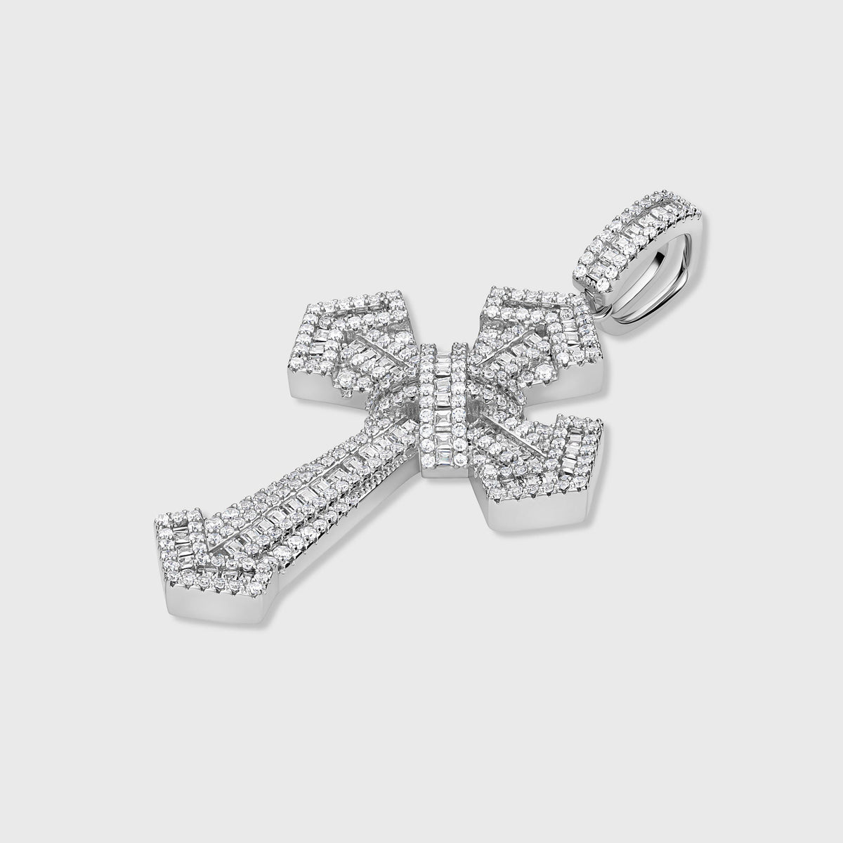 Arrow Cross Pendant (Silver)