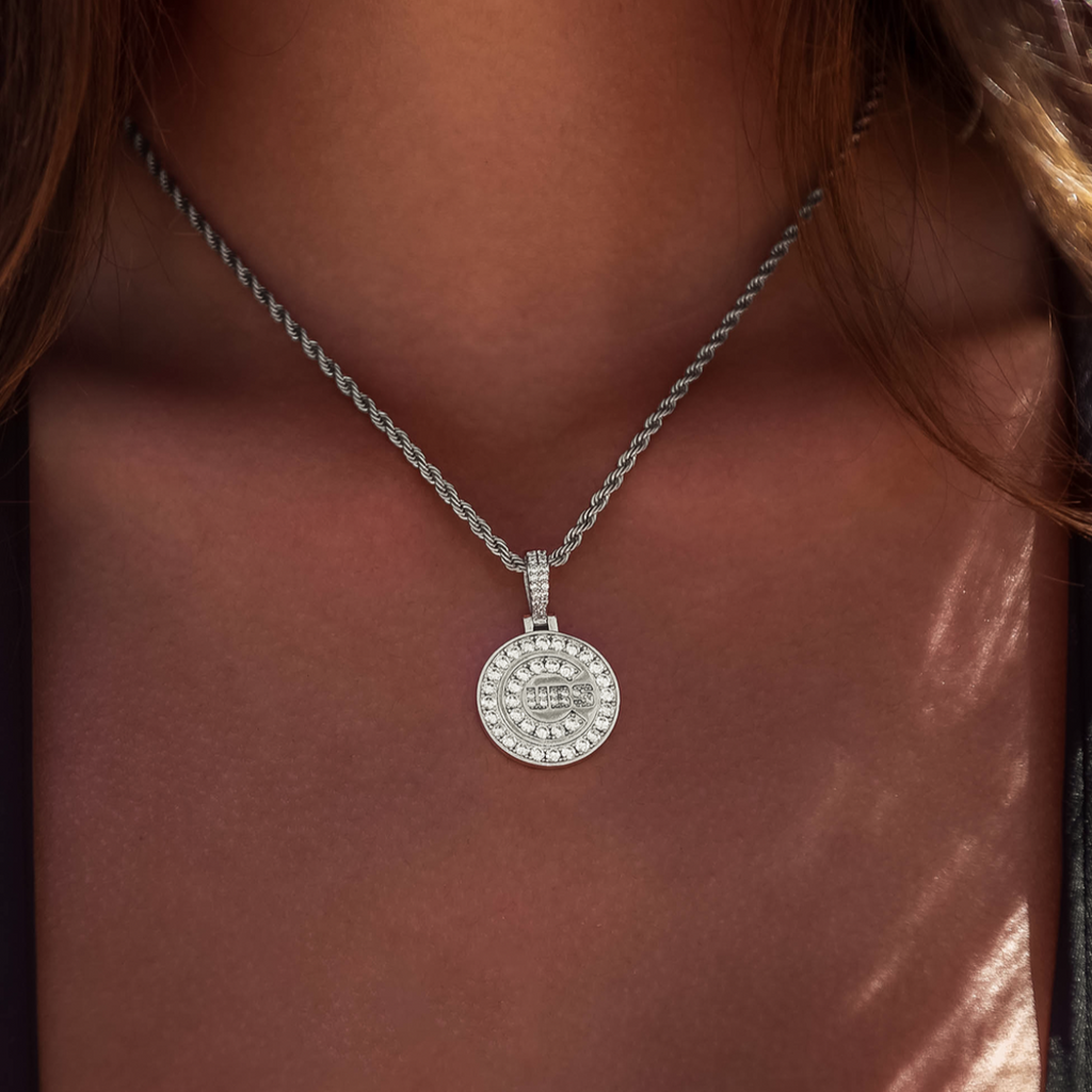Chicago Cubs Micro Logo Pendant
