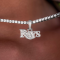 Tampa Bay Rays Official MLB Micro Logo Pendant
