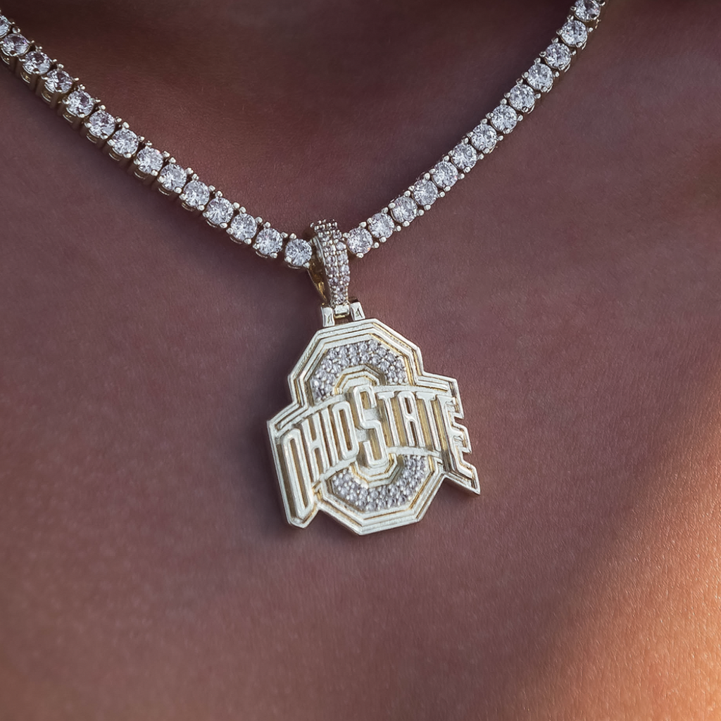 Ohio State Buckeyes Official NCAA Micro Logo Pendant