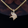 Minnesota Vikings Official NFL Micro Logo Pendant