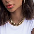 GLD Signature Cuban in Yellow Gold- 19mm