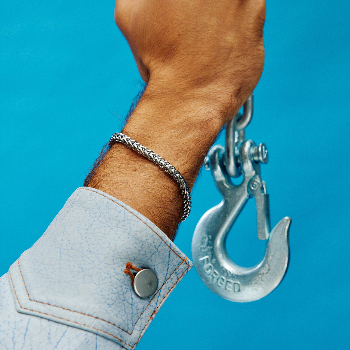 Round Franco Link Bracelet | 5MM