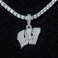 Wisconsin Badgers Official NCAA Micro Logo Pendant