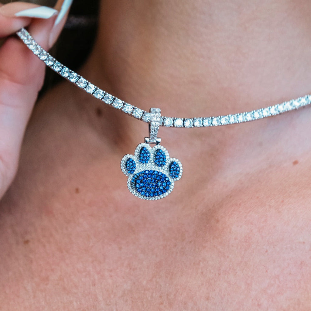 Penn State Nittany Lions Paw Official NCAA Micro Pendant