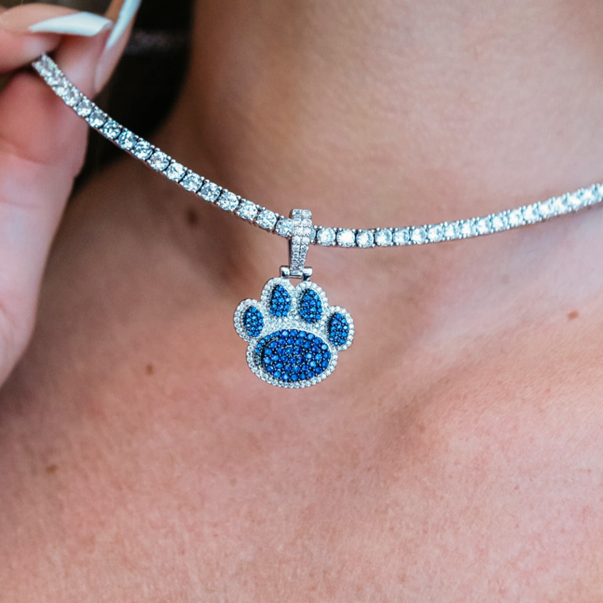 Penn State Nittany Lions Paw Official NCAA Micro Pendant