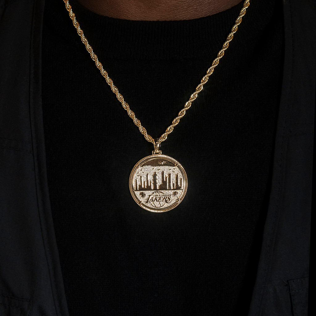 Los Angeles Lakers Official NBA Coin Pendant