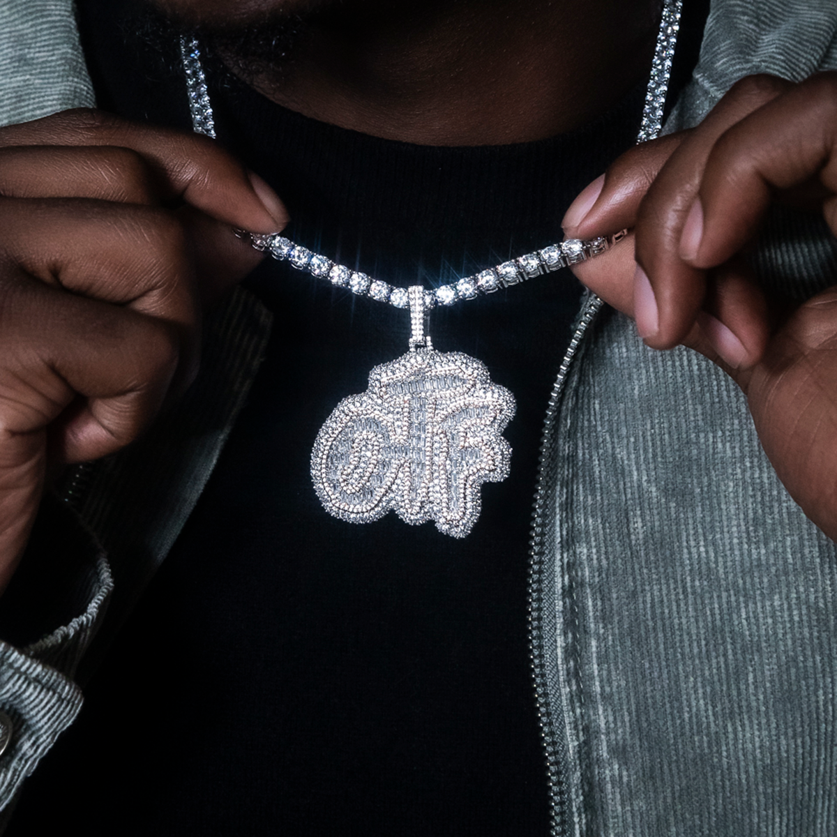 OTF Paint Logo Pendant