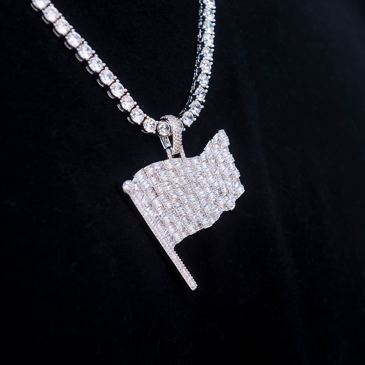 GLD x BlackOps Diamond Baguette Flag