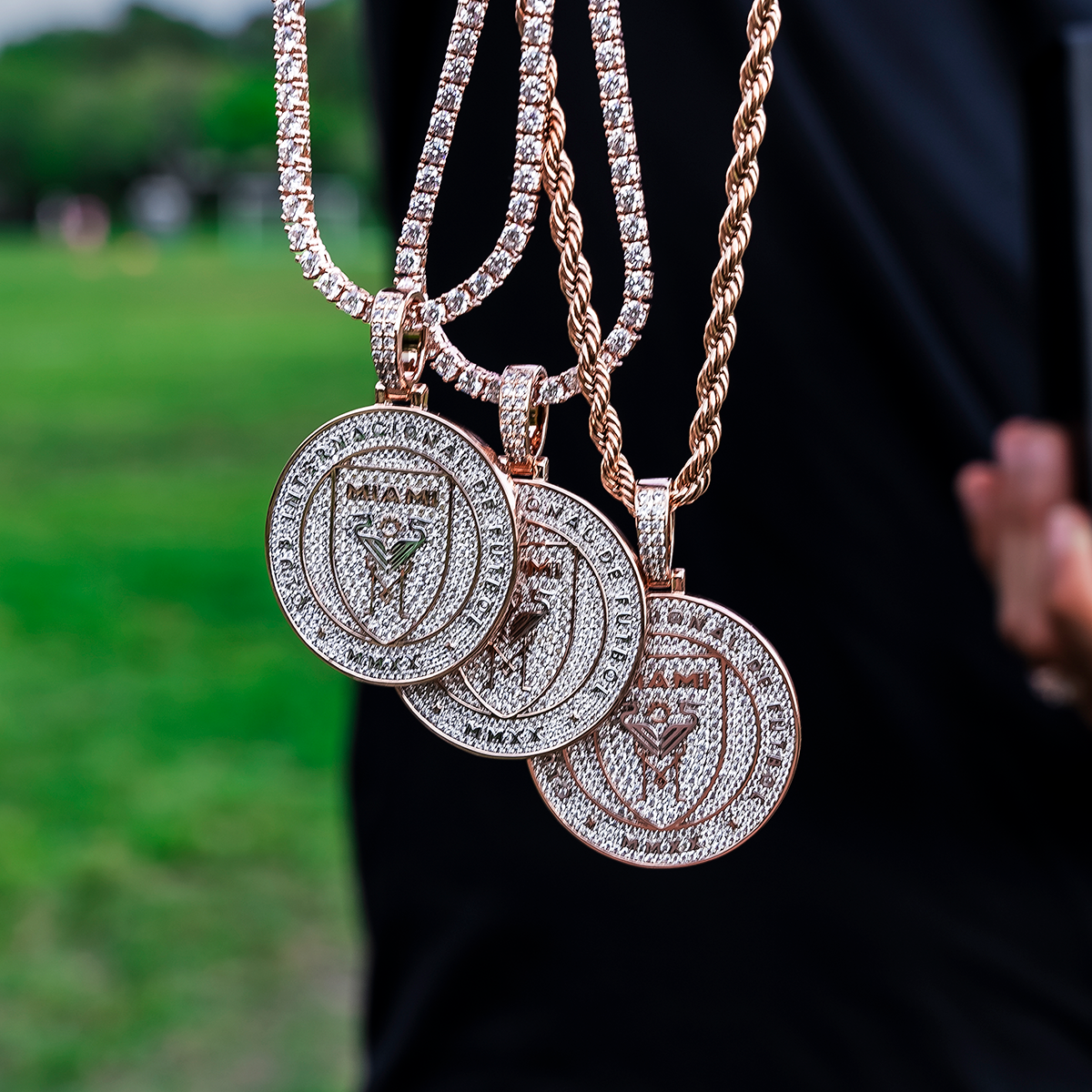 Inter Miami CF Official MLS Logo Pendant