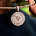 Inter Miami CF Official MLS Logo Pendant