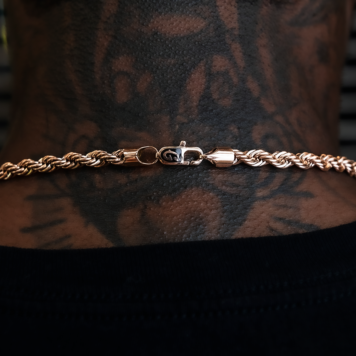 GLD Rope Chain in Rose Gold- 6mm