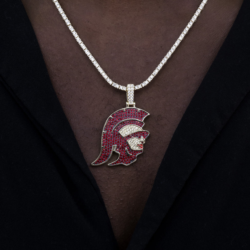 USC Trojans Head Official NCAA Pendant