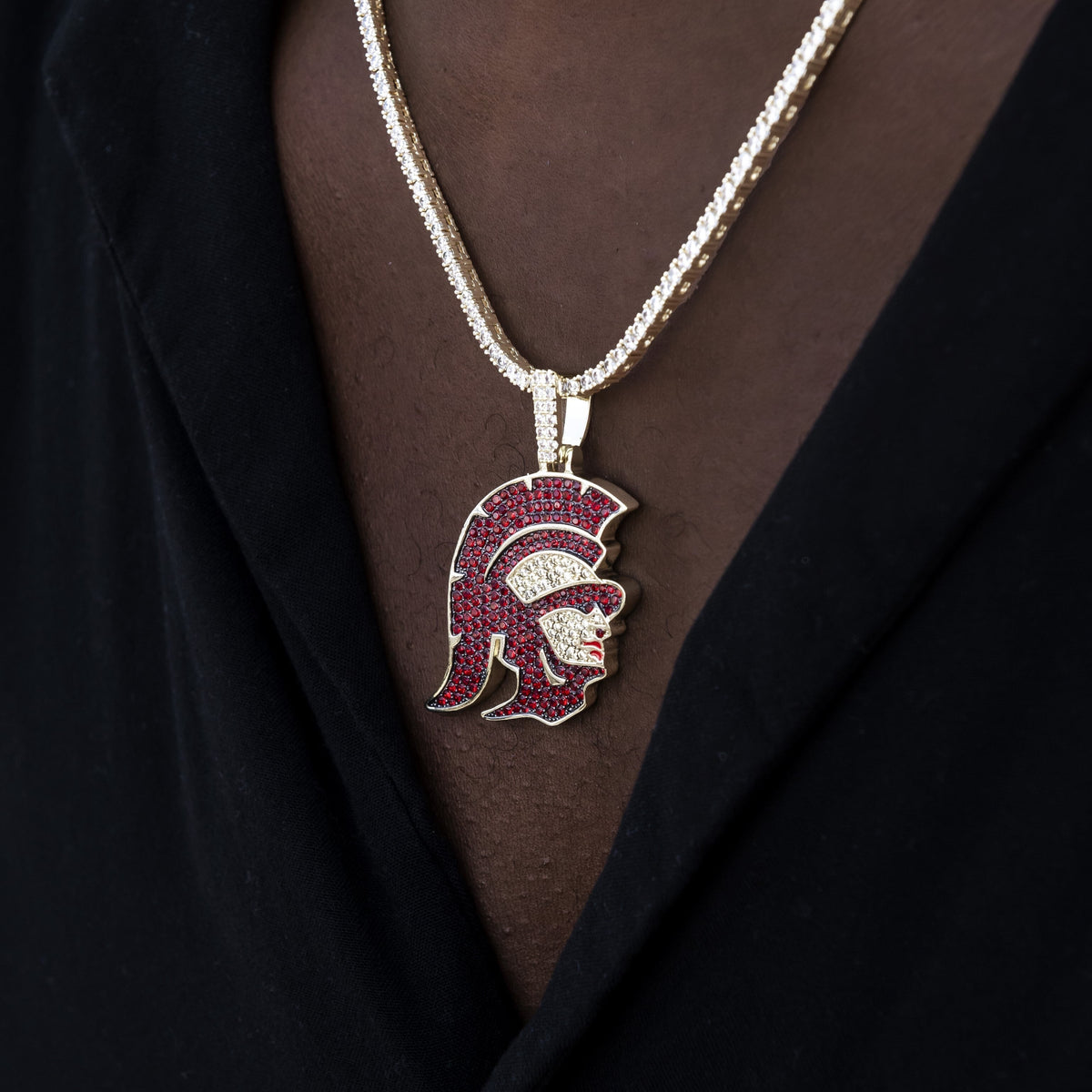 USC Trojans Head Official NCAA Pendant