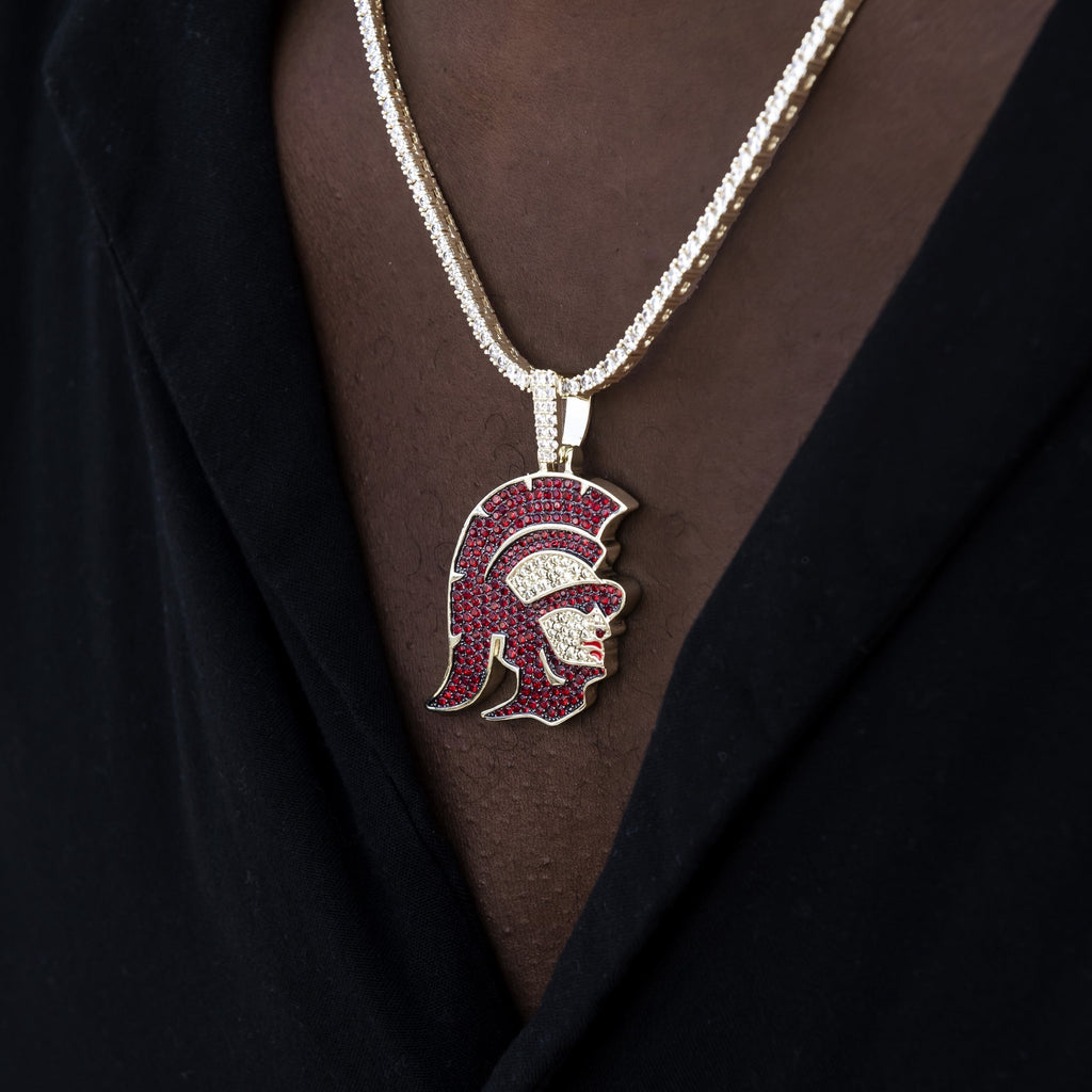 USC Trojans Head Official NCAA Pendant