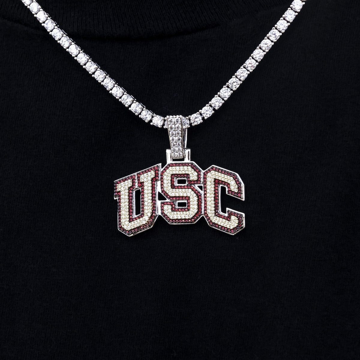 USC Trojans Logo Official NCAA Pendant