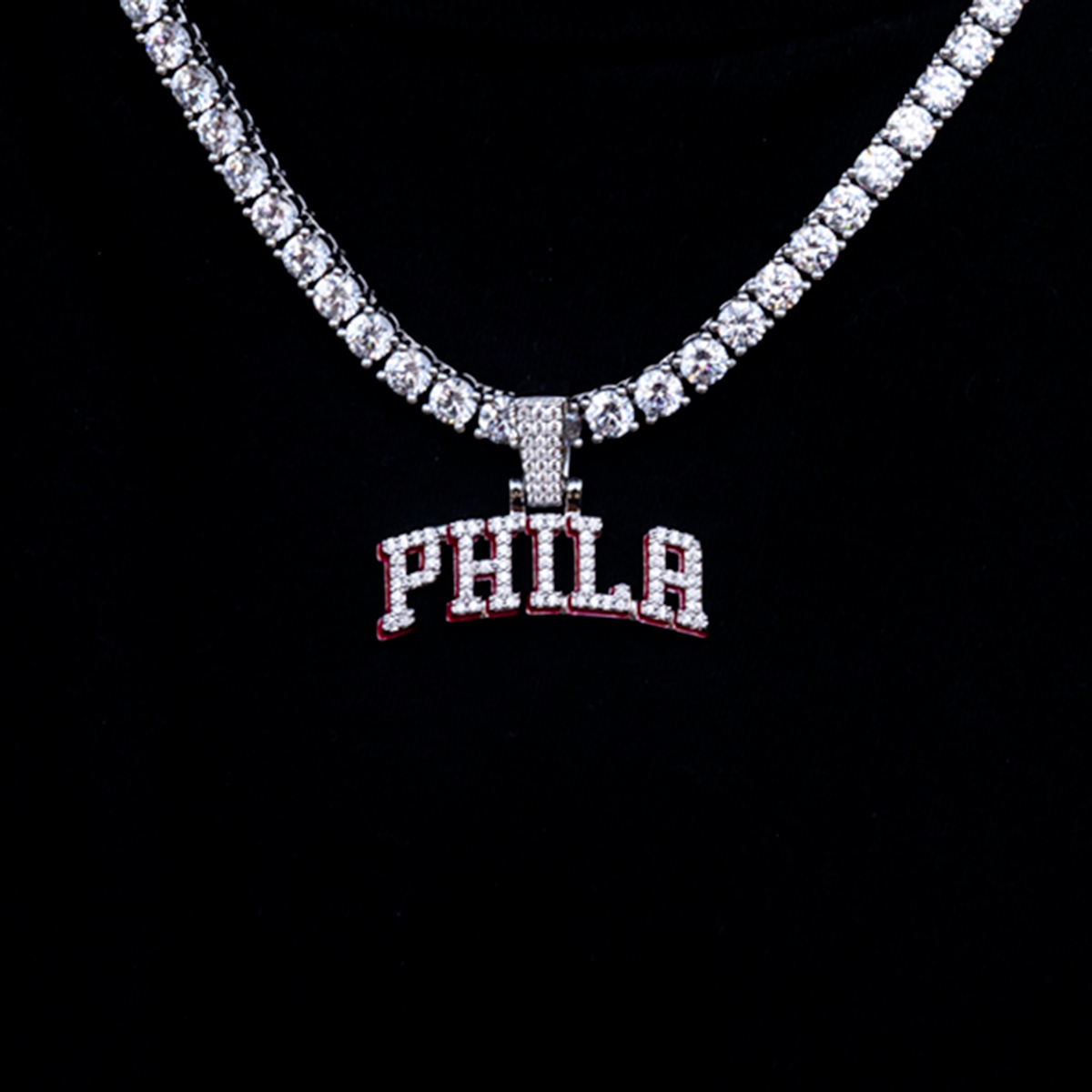 Philadelphia 76ers City Logo Pendant