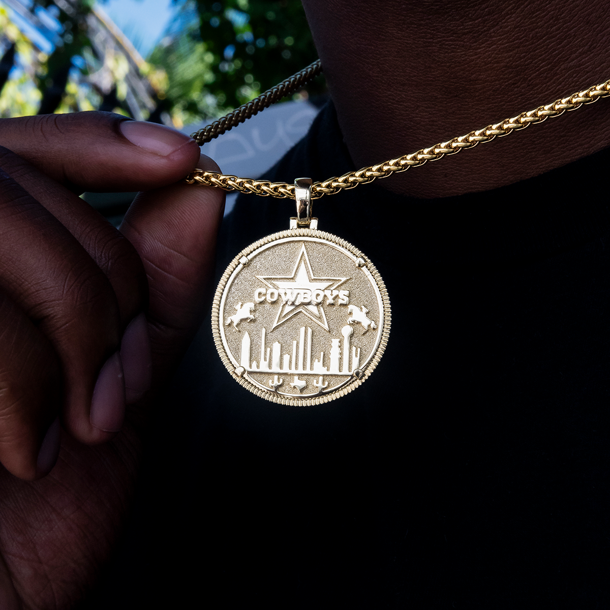 Dallas Cowboys Official NFL Coin Pendant