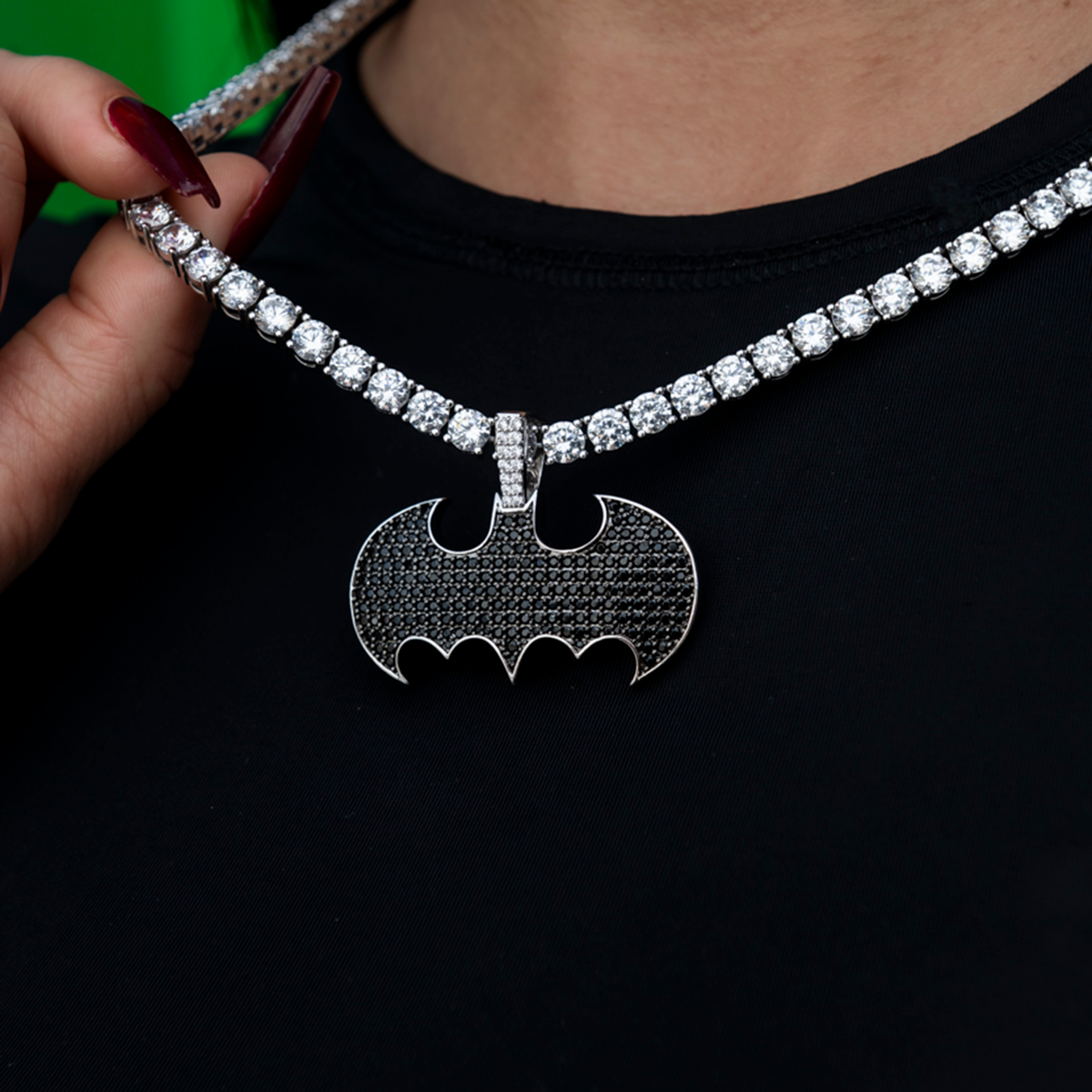 Official DC Comics Batman Logo Pendant
