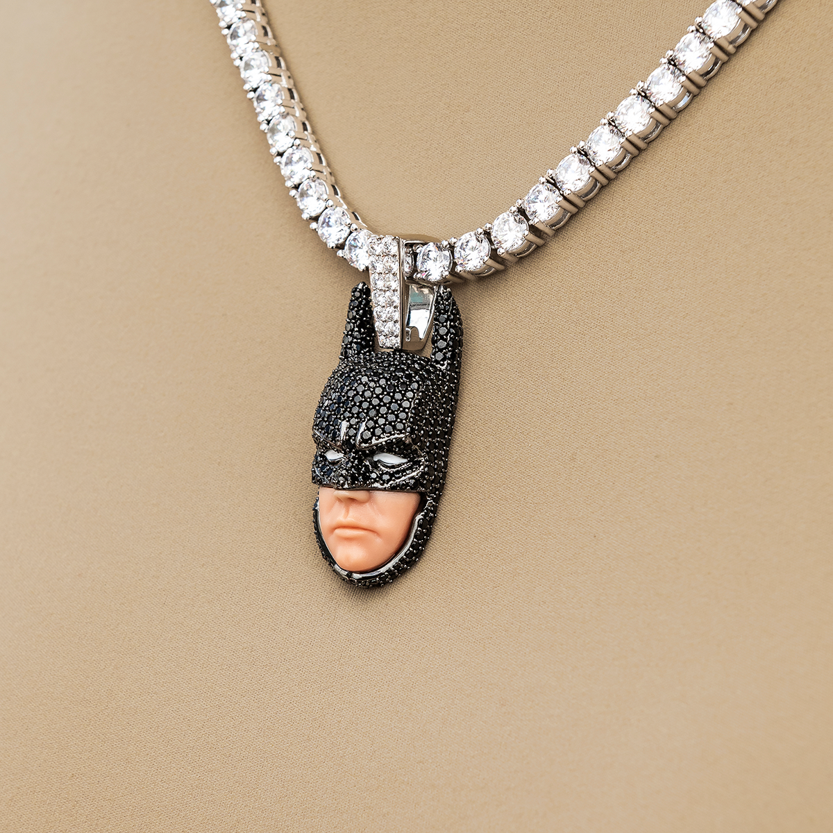 Official DC Comics Batman Head Pendant