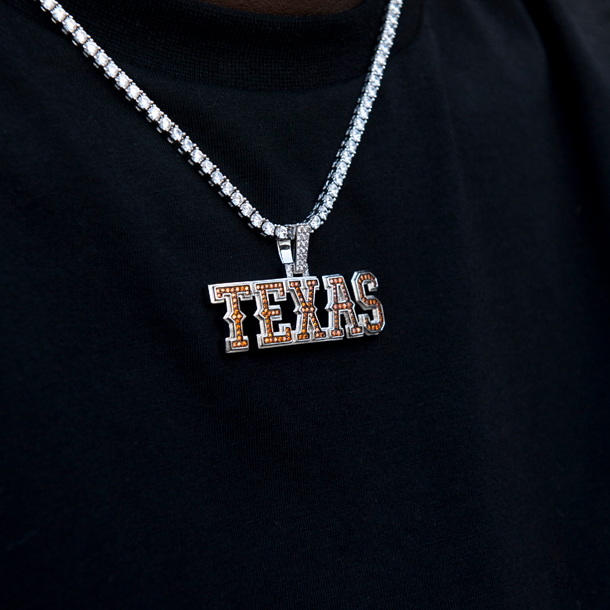 Texas Longhorns Official NCAA Wordmark Pendant