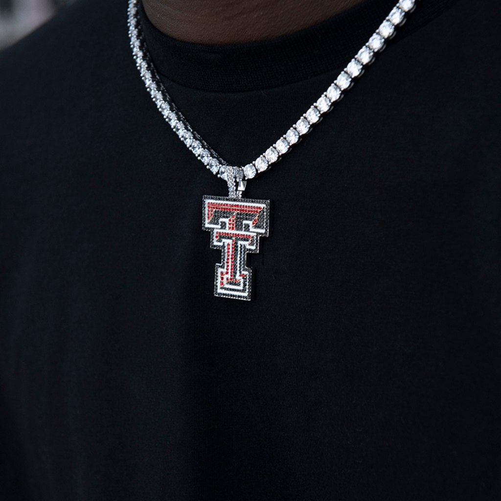 Texas Tech Red Raiders Official NCAA Logo Pendant