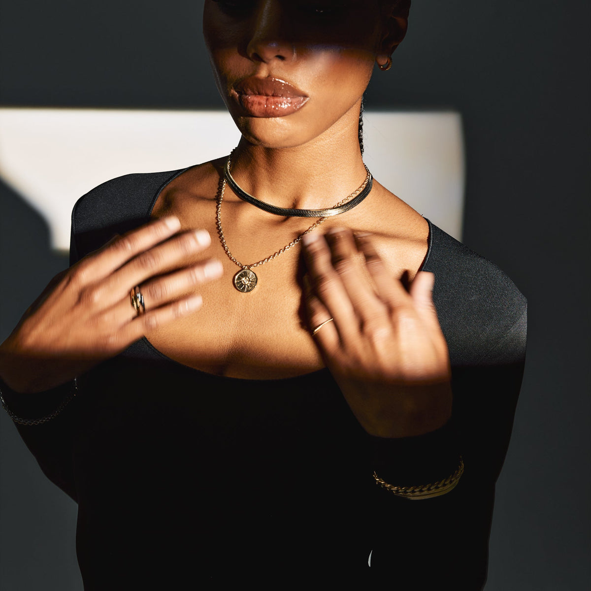 Sunflare Medallion Pendant