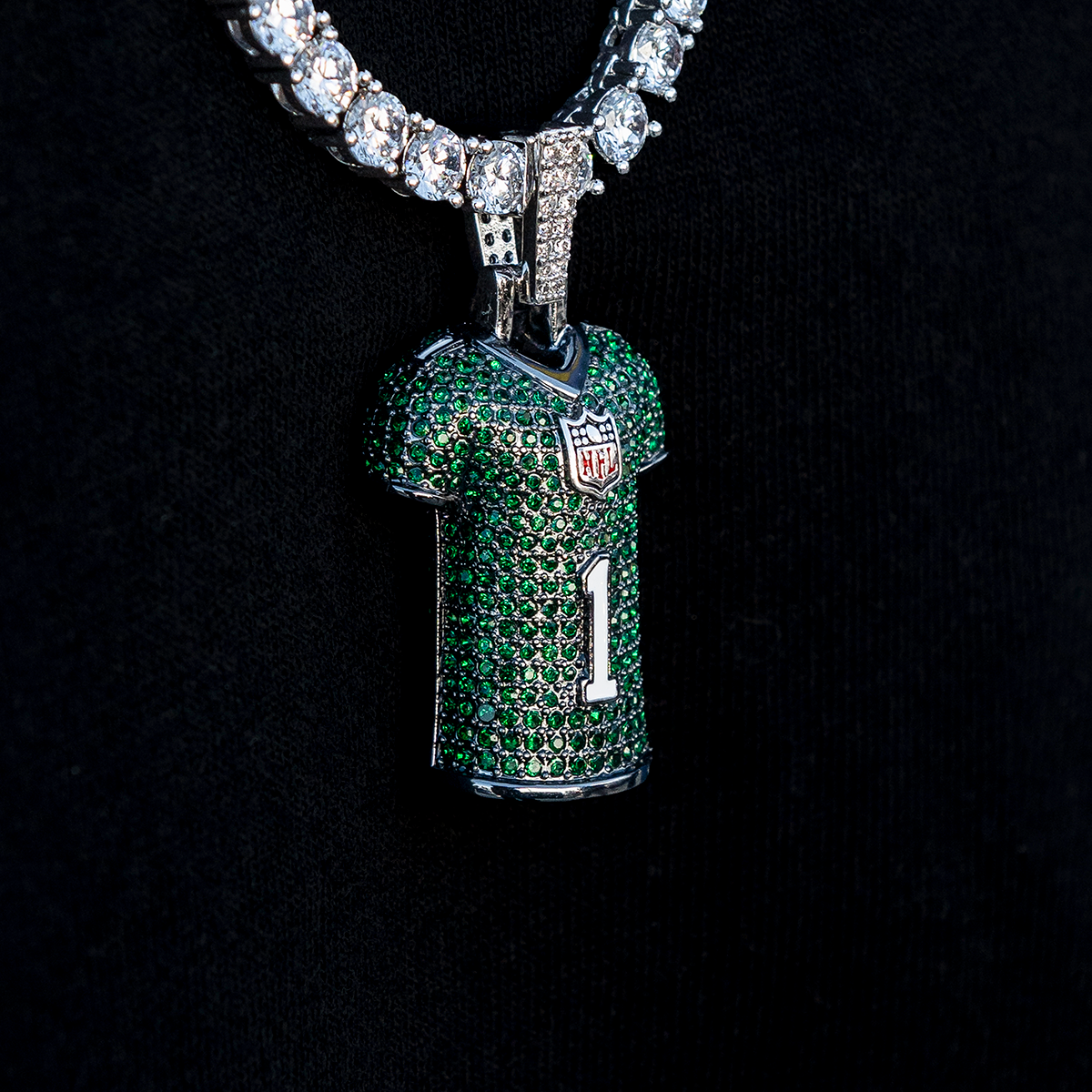 Philadelphia Eagles Jalen Hurts Jersey Pendant