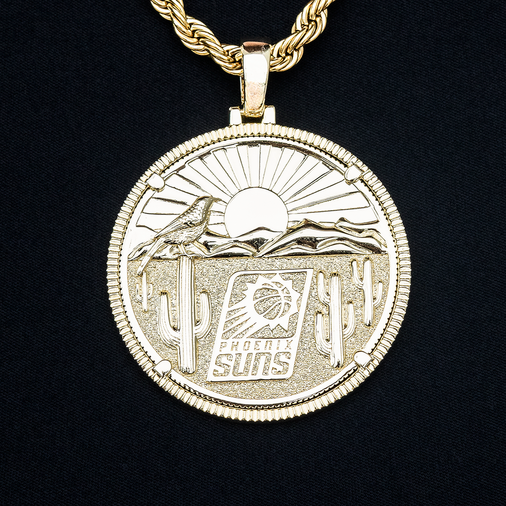 Phoenix Suns Official NBA Coin Pendant